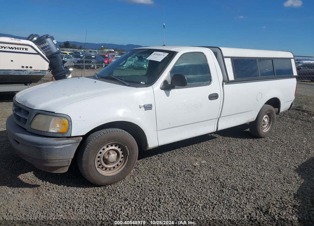 1998 FORD F-150 LARIAT/STANDARD/XL/XLT VIN: 2FTZF1762WCA30284