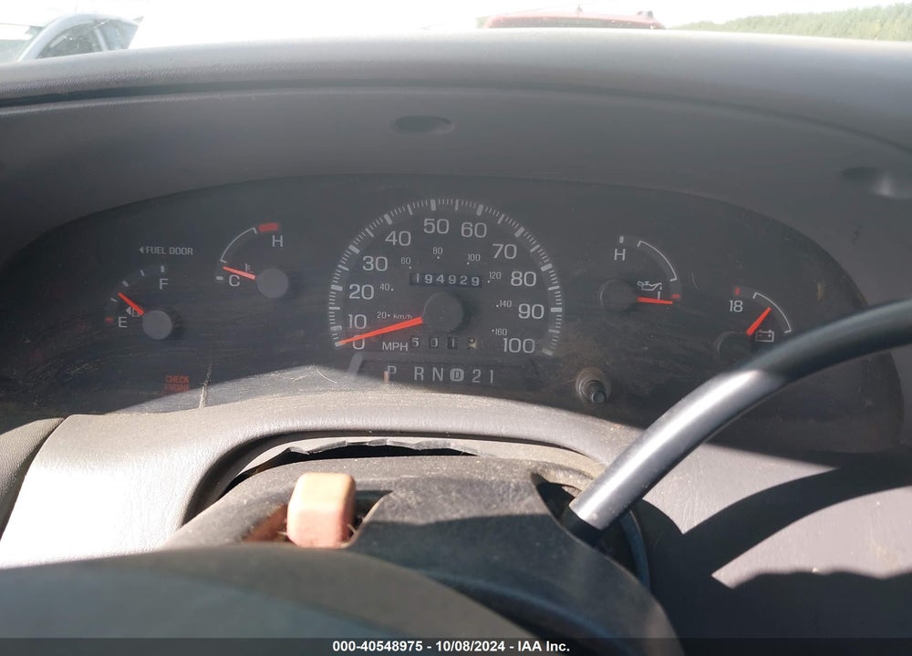 1998 FORD F-150 LARIAT/STANDARD/XL/XLT VIN: 2FTZF1762WCA30284
