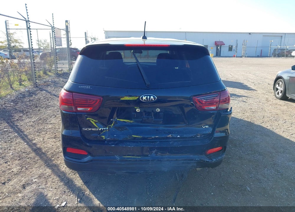 2019 KIA SORENTO 3.3L LX VIN: 5XYPGDA55KG560797