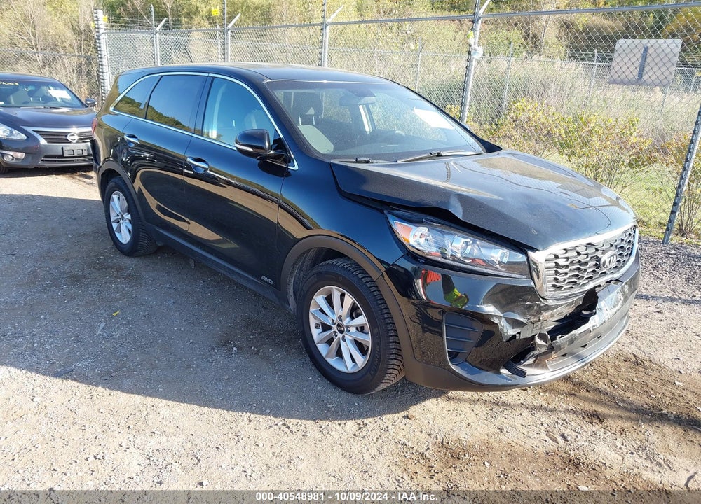 2019 KIA SORENTO 3.3L LX VIN: 5XYPGDA55KG560797