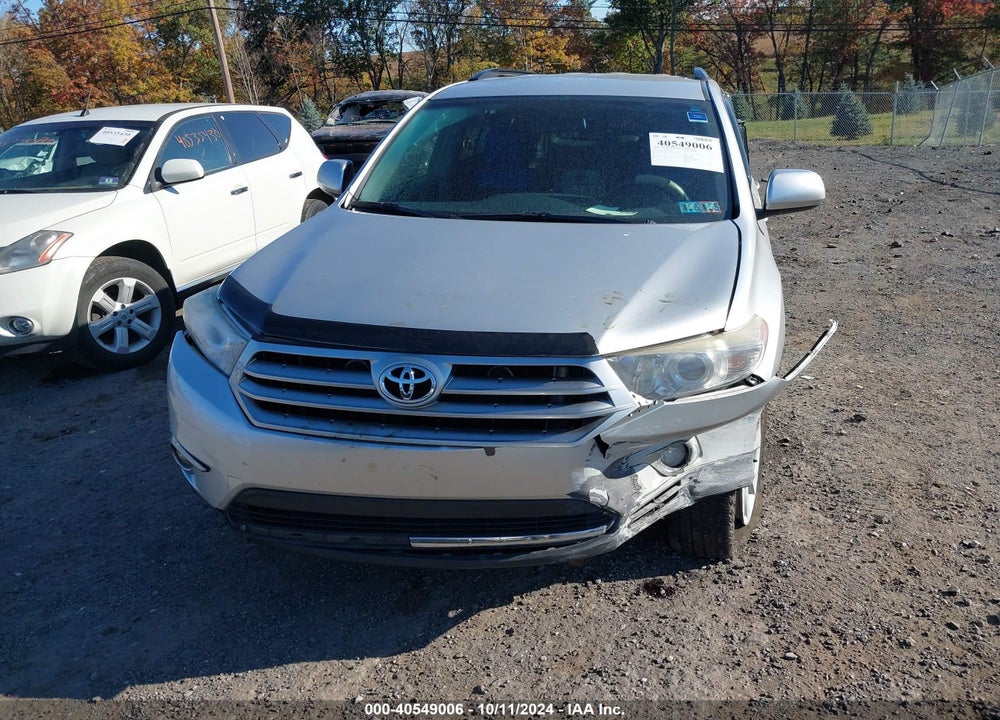 2013 TOYOTA HIGHLANDER BASE PLUS V6 VIN: 5TDBK3EH6DS233094