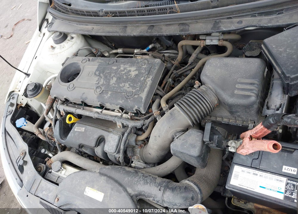 2012 KIA FORTE LX VIN: KNAFT4A24C5634862