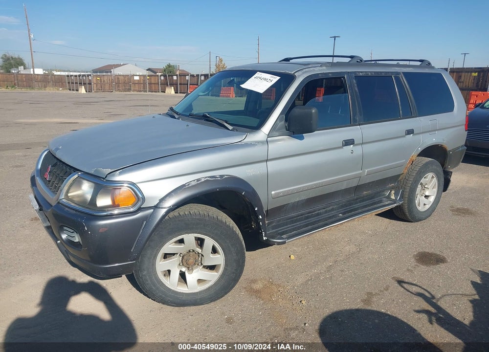 2000 MITSUBISHI MONTERO SPORT LS/XLS VIN: JA4MT31H7YP804680