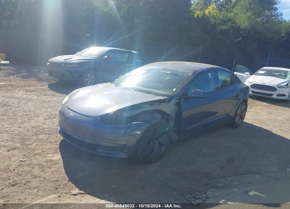 2021 TESLA MODEL 3 LONG RANGE DUAL MOTOR ALL-WHEEL DRIVE VIN: 5YJ3E1EB8MF847886