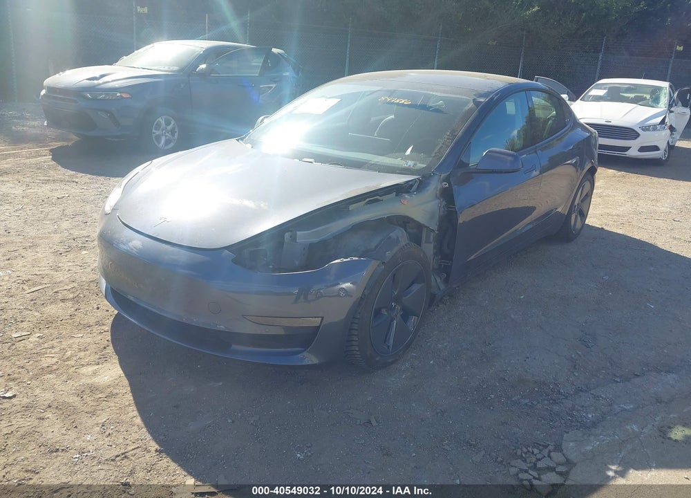 2021 TESLA MODEL 3 LONG RANGE DUAL MOTOR ALL-WHEEL DRIVE VIN: 5YJ3E1EB8MF847886