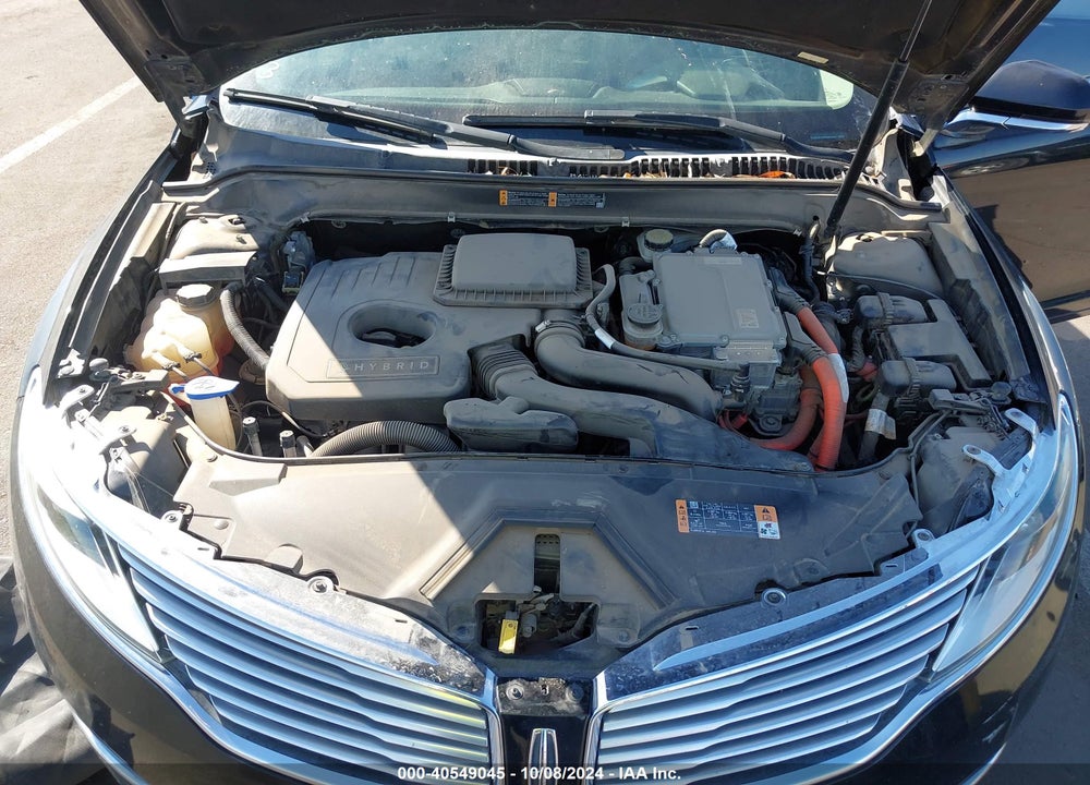 2014 LINCOLN MKZ HYBRID VIN: 3LN6L2LUXER801856