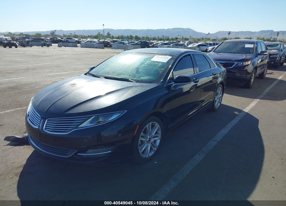 2014 LINCOLN MKZ HYBRID VIN: 3LN6L2LUXER801856