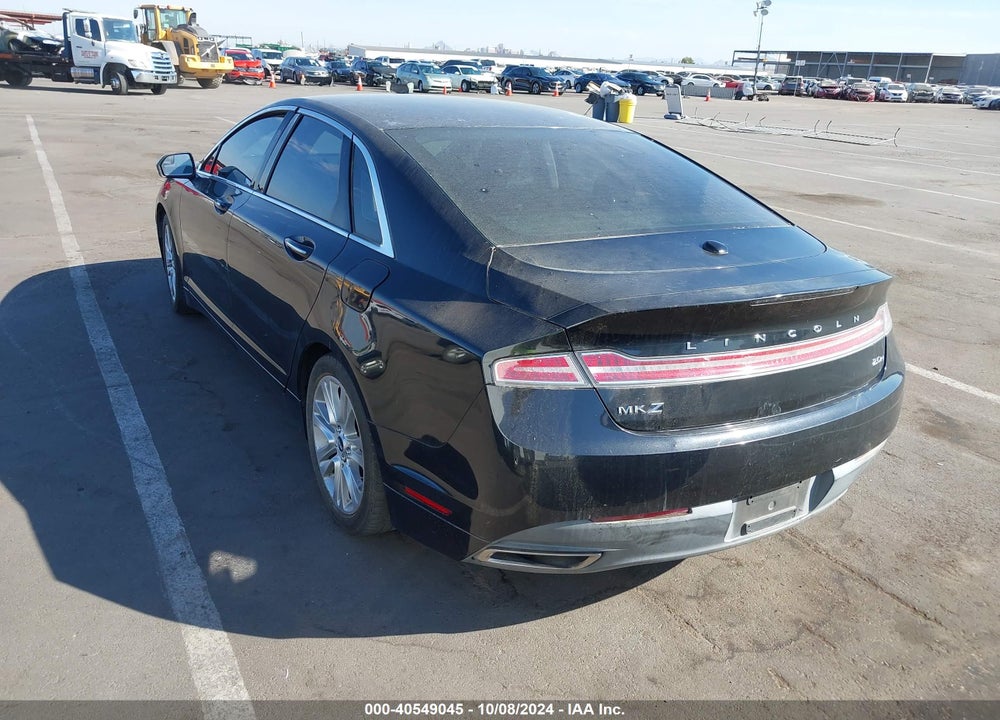 2014 LINCOLN MKZ HYBRID VIN: 3LN6L2LUXER801856