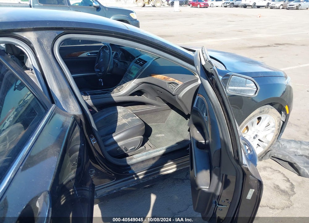 2014 LINCOLN MKZ HYBRID VIN: 3LN6L2LUXER801856