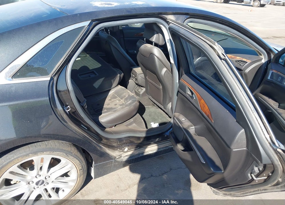 2014 LINCOLN MKZ HYBRID VIN: 3LN6L2LUXER801856