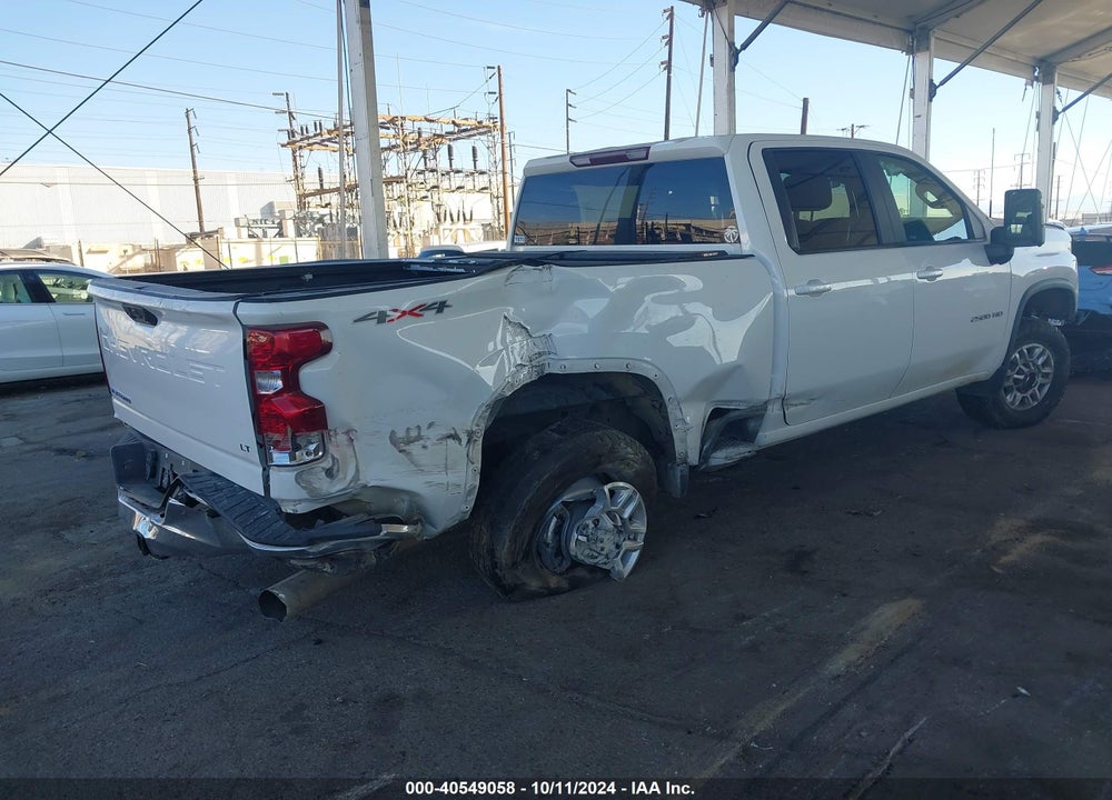 2021 CHEVROLET SILVERADO 2500HD 4WD STANDARD BED LT VIN: 1GC4YNEY6MF284811