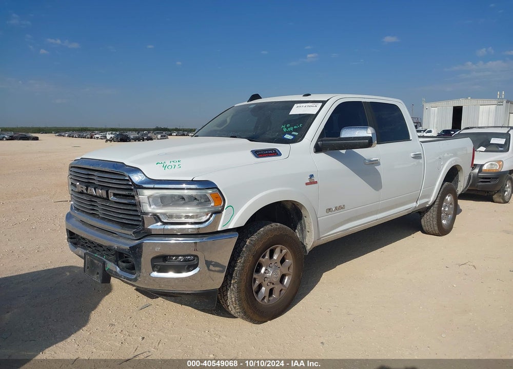 2022 RAM 2500 LAIE  4X4 6'4 BOX VIN: 3C6UR5FL2NG383679