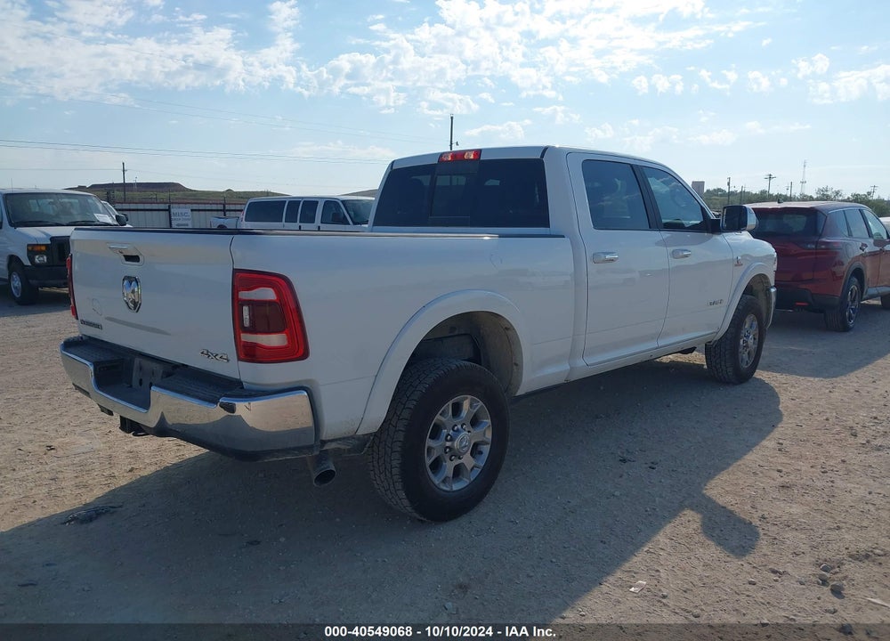2022 RAM 2500 LAIE  4X4 6'4 BOX VIN: 3C6UR5FL2NG383679