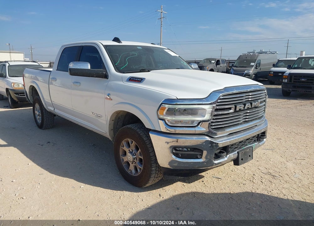 2022 RAM 2500 LAIE  4X4 6'4 BOX VIN: 3C6UR5FL2NG383679