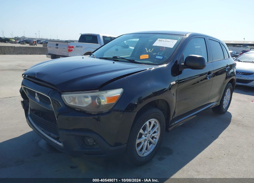 2012 MITSUBISHI OUTLANDER SPORT ES VIN: JA4AP3AU9CZ008708