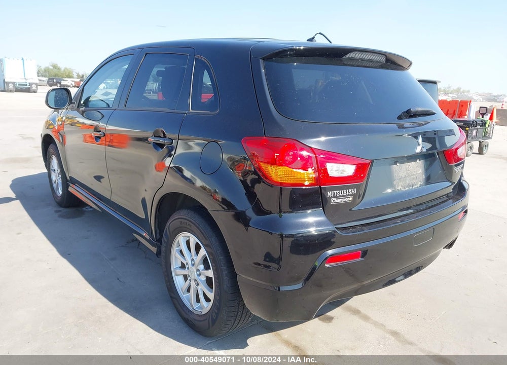 2012 MITSUBISHI OUTLANDER SPORT ES VIN: JA4AP3AU9CZ008708