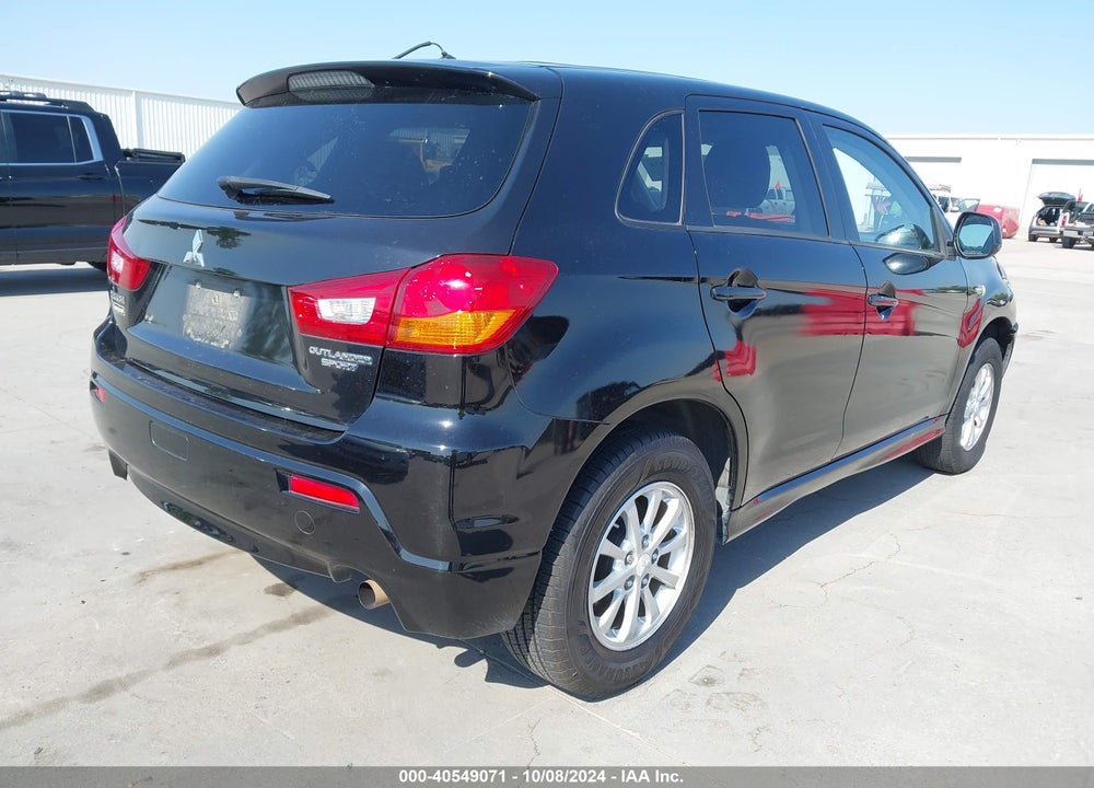 2012 MITSUBISHI OUTLANDER SPORT ES VIN: JA4AP3AU9CZ008708
