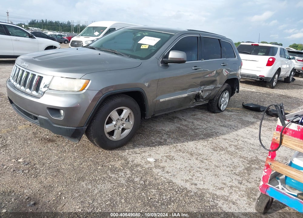 2013 JEEP GRAND CHEROKEE LAREDO VIN: 1C4RJEAG2DC610516