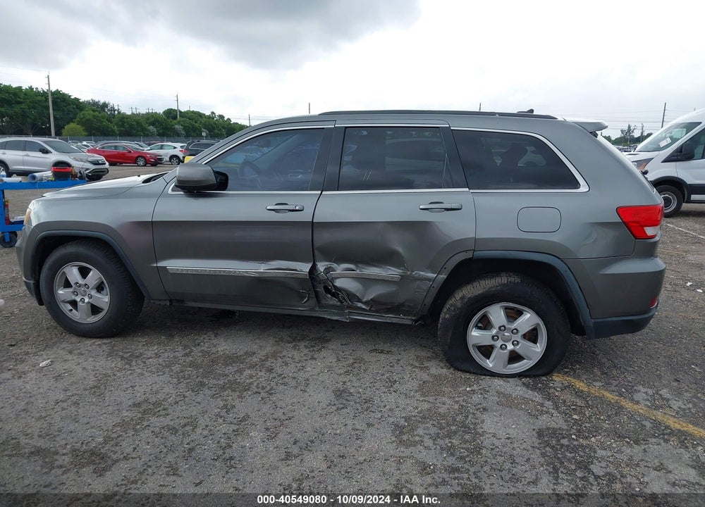 2013 JEEP GRAND CHEROKEE LAREDO VIN: 1C4RJEAG2DC610516