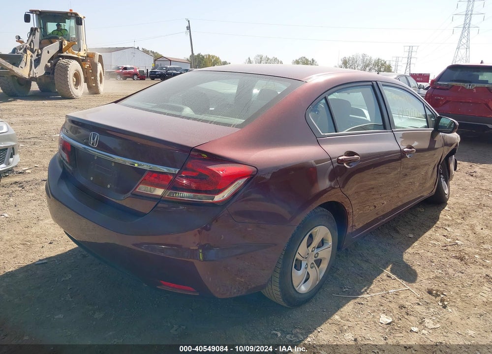 2015 HONDA CIVIC LX VIN: 2HGFB2F54FH500929