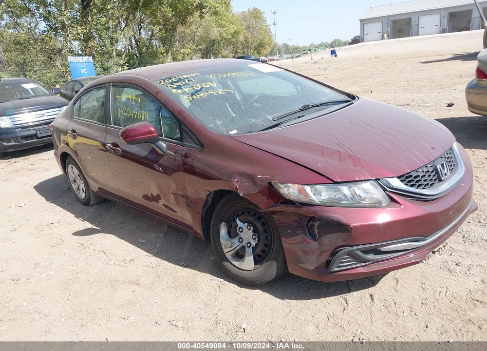 2015 HONDA CIVIC LX VIN: 2HGFB2F54FH500929