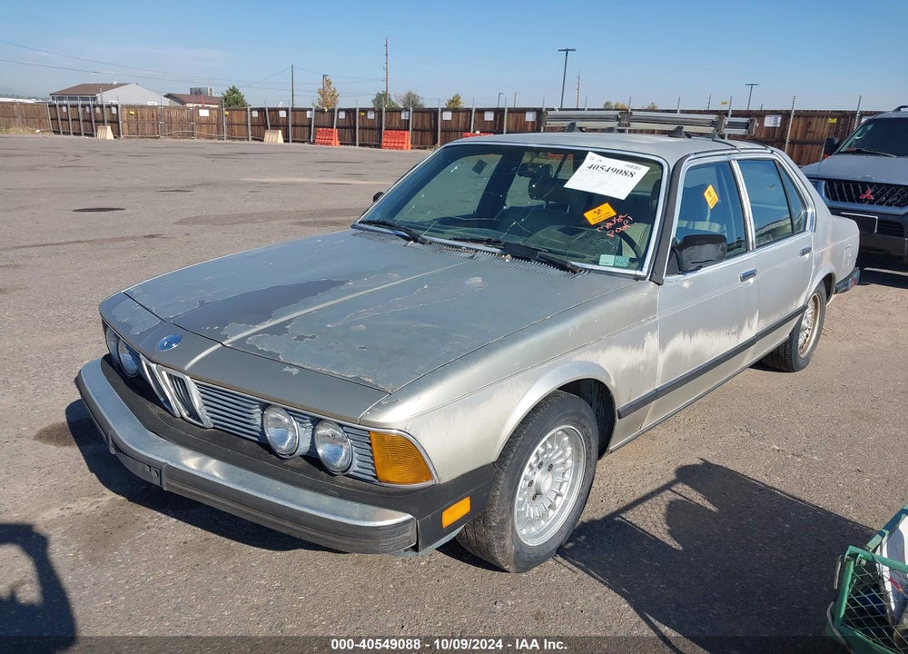 1984 BMW 733 I VIN: WBAFF7409E7397988