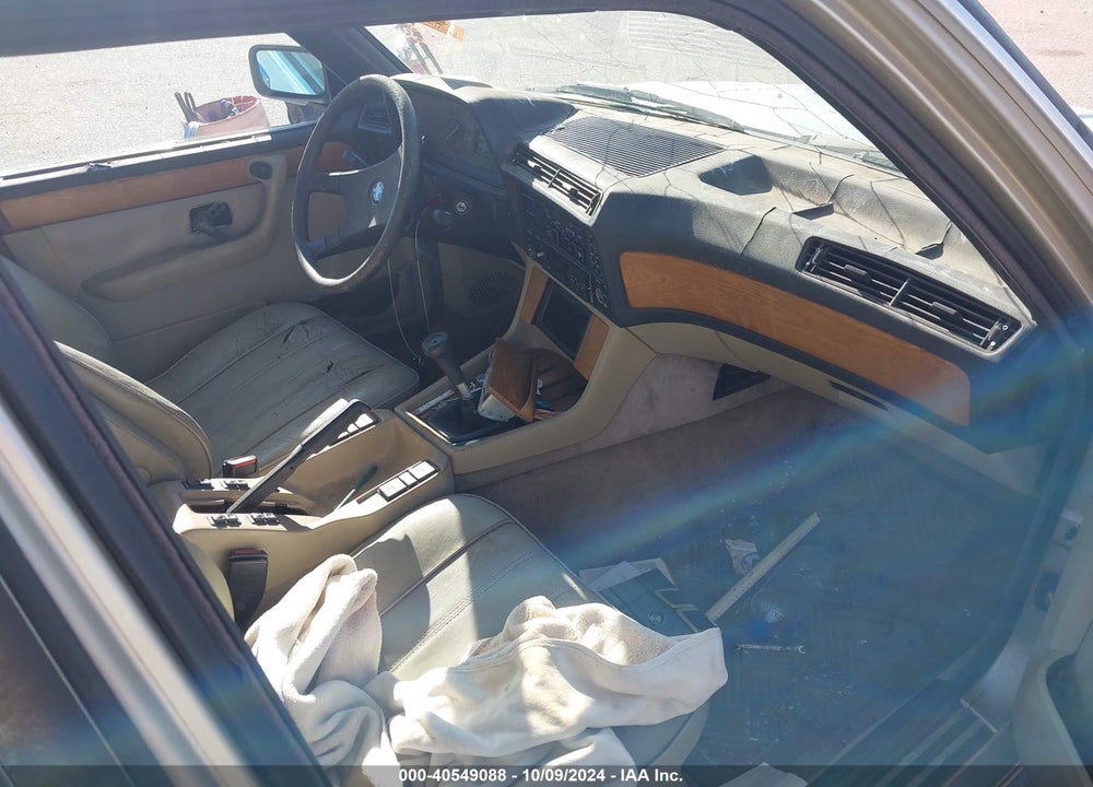 1984 BMW 733 I VIN: WBAFF7409E7397988