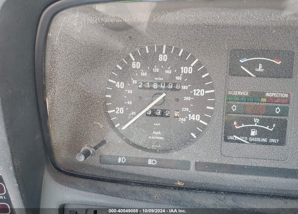 1984 BMW 733 I VIN: WBAFF7409E7397988