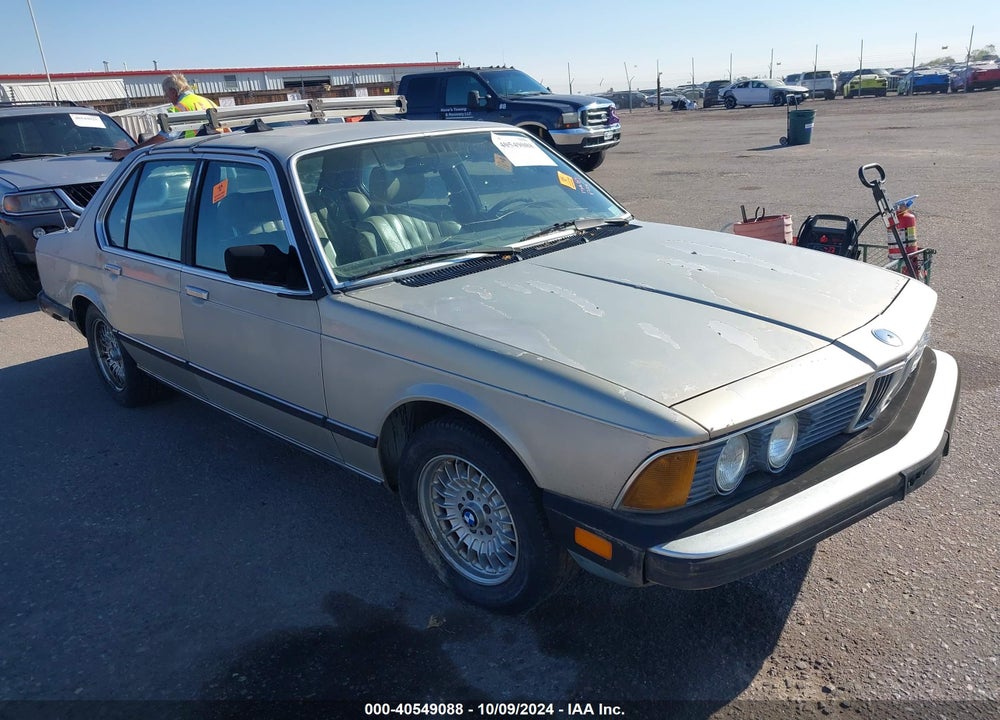 1984 BMW 733 I VIN: WBAFF7409E7397988
