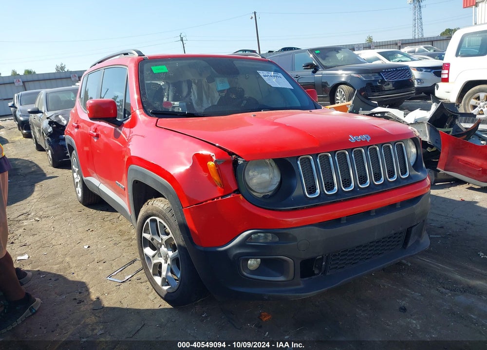 2018 JEEP RENEGADE LATITUDE FWD VIN: ZACCJABBXJPJ38510