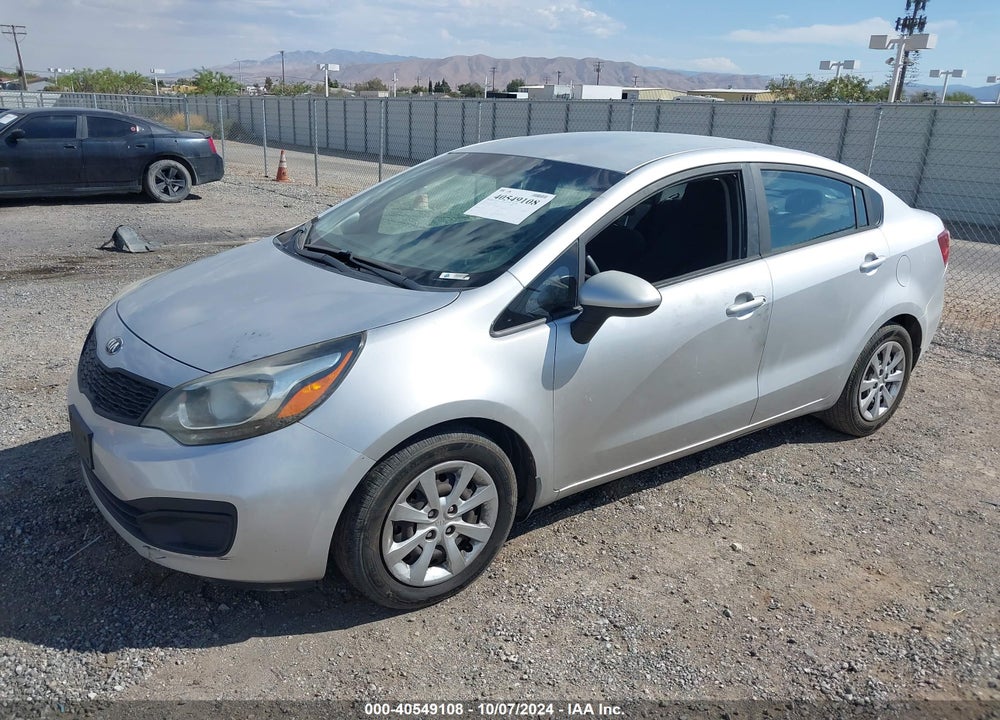 2015 KIA RIO LX VIN: KNADM4A31F6528753