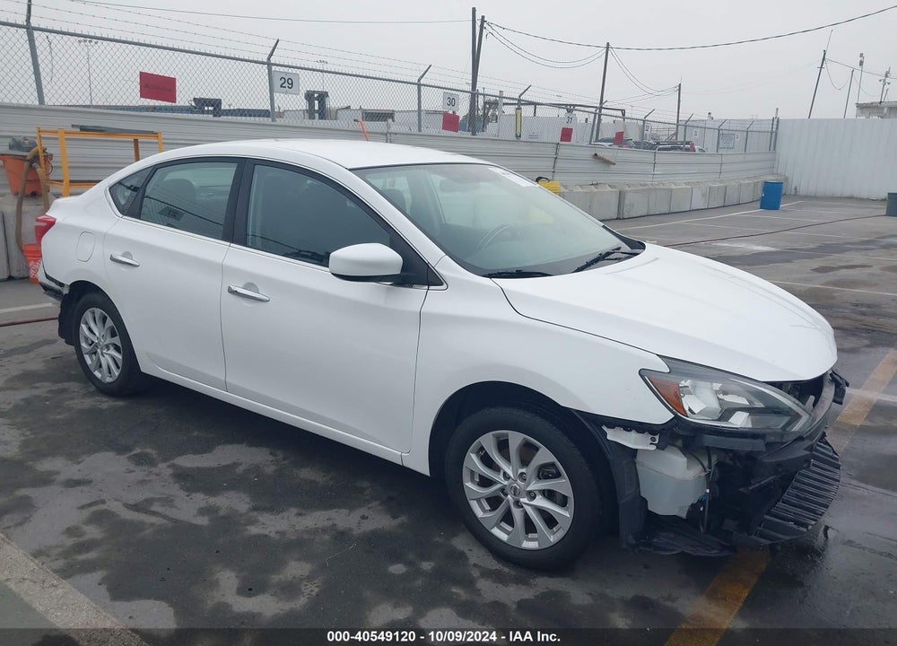 2018 NISSAN SENTRA SV VIN: 3N1AB7AP3JL642237