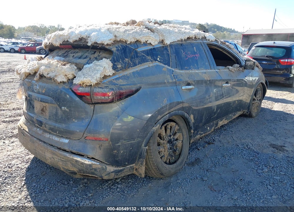 2022 NISSAN MURANO SL FWD VIN: 5N1AZ2CJ6NC106996