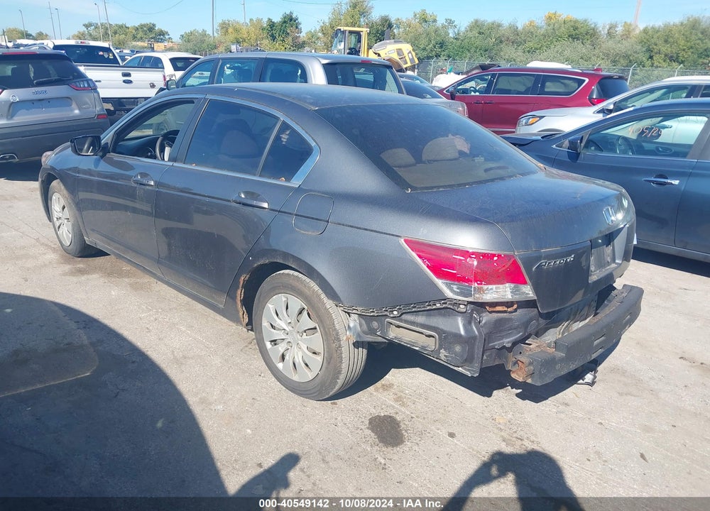 2008 HONDA ACCORD 2.4 LX VIN: 1HGCP26368A141278