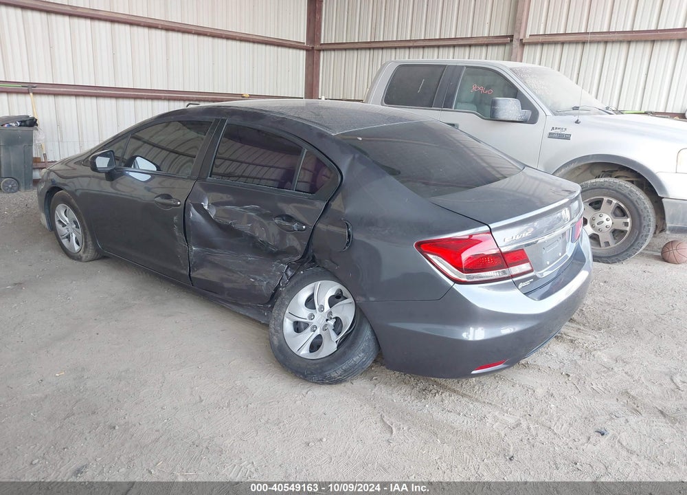 2014 HONDA CIVIC LX VIN: 19XFB2F53EE236742