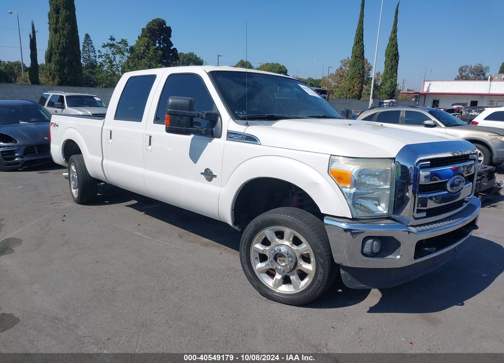 2011 FORD F-250 LARIAT VIN: 1FT7W2BT8BEC68154