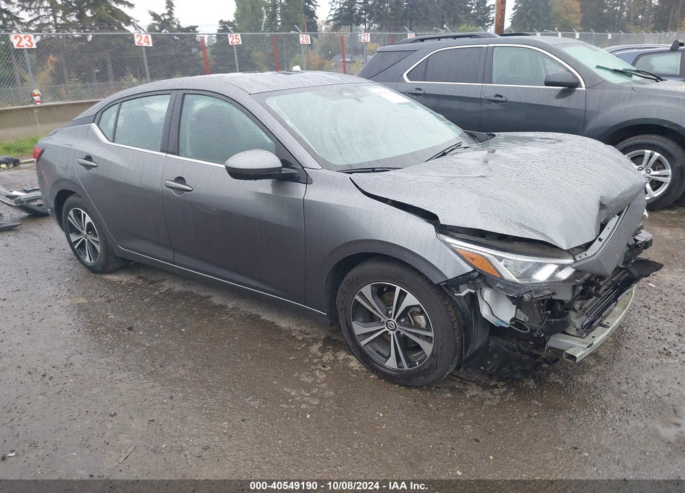 2021 NISSAN SENTRA SV XTRONIC CVT VIN: 3N1AB8CVXMY269206