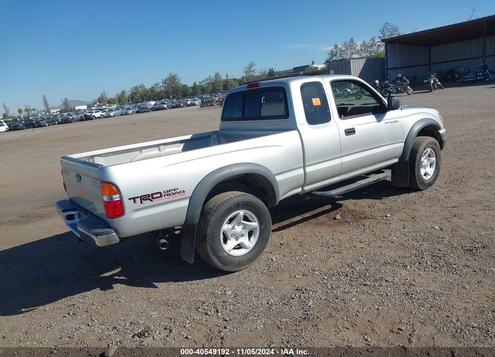 2004 TOYOTA TACOMA VIN: 5TESN92N74Z428483