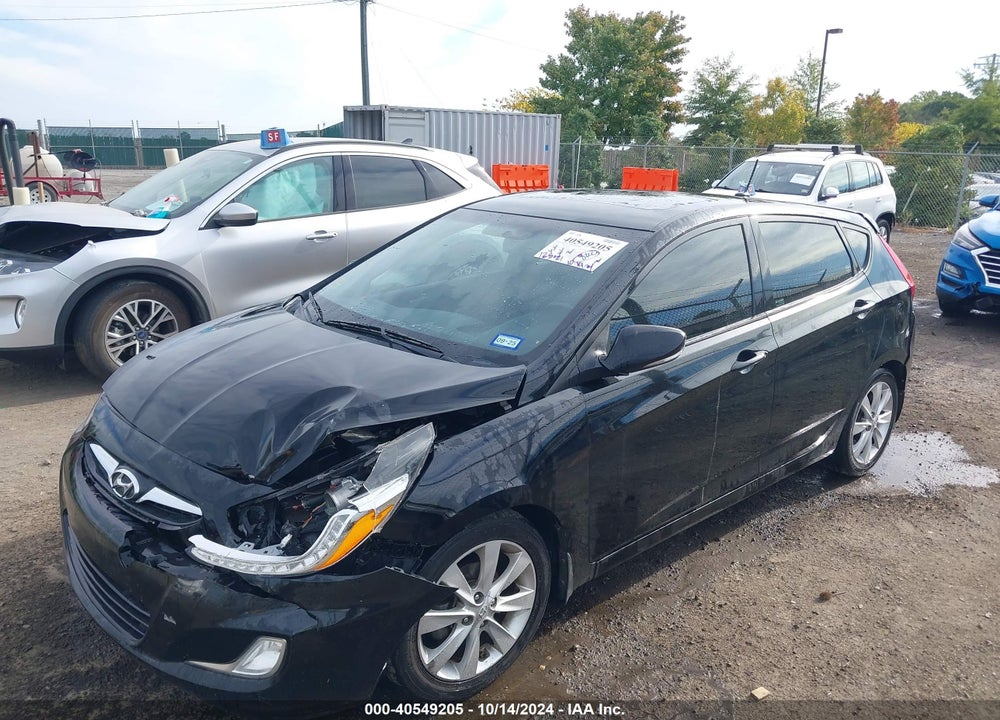 2014 HYUNDAI ACCENT SE VIN: KMHCU5AE5EU196036