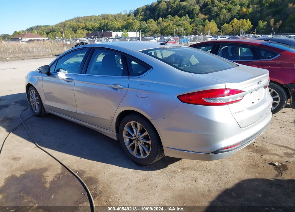 2017 FORD FUSION SE VIN: 3FA6P0H73HR394473