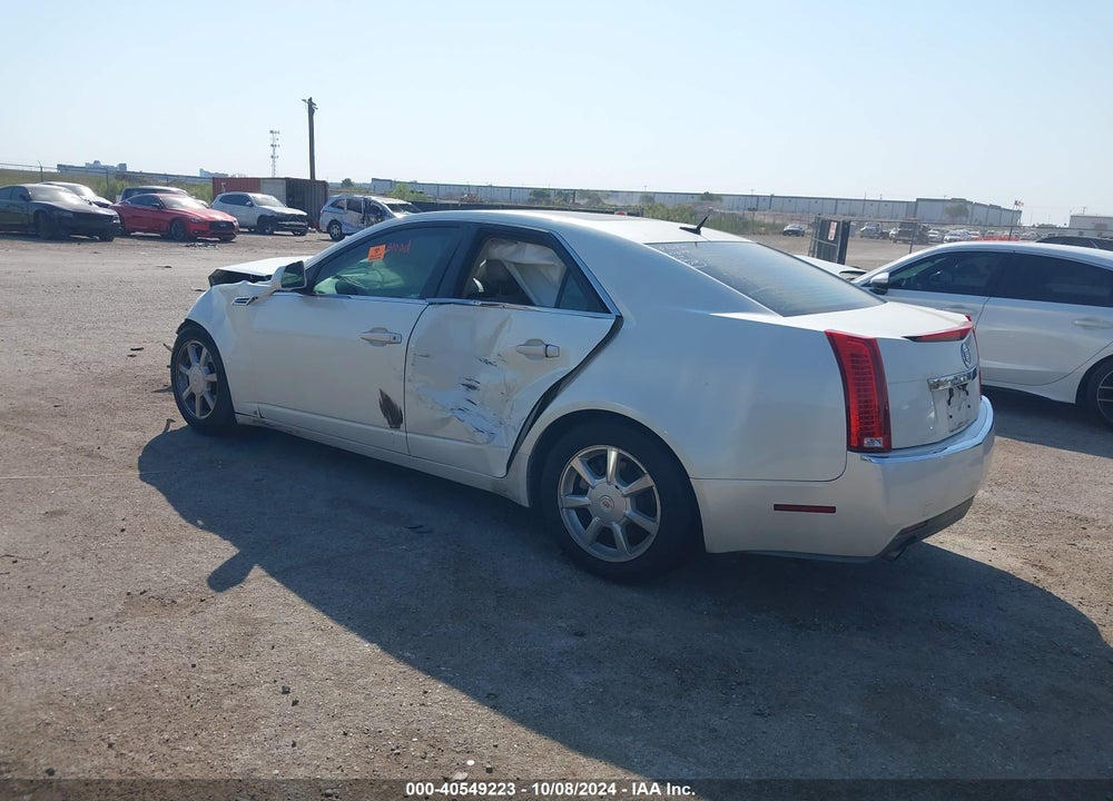 2008 CADILLAC CTS STANDARD VIN: 1G6DJ577480205947