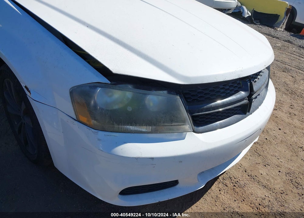 2014 DODGE AVENGER SE VIN: 1C3CDZAB3EN129323