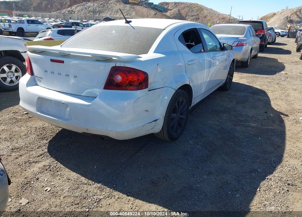 2014 DODGE AVENGER SE VIN: 1C3CDZAB3EN129323