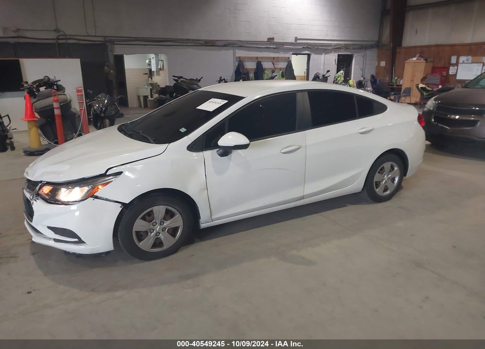 2017 CHEVROLET CRUZE LS AUTO VIN: 1G1BC5SM8H7196004