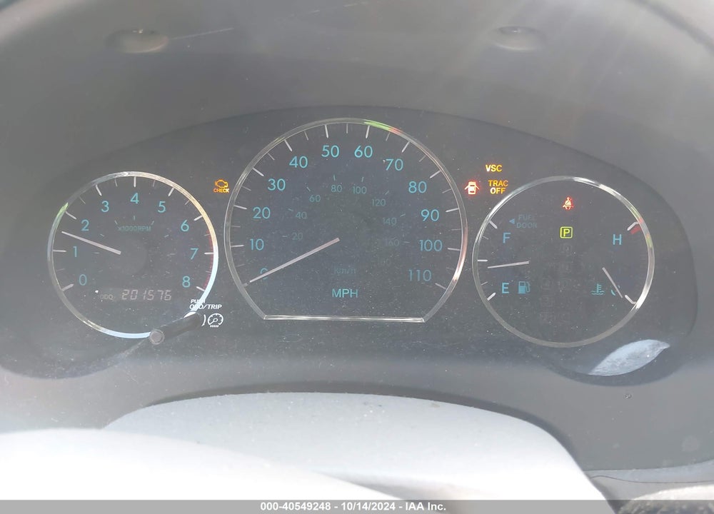 2008 TOYOTA SIENNA XLE VIN: 5TDZK22C48S170214
