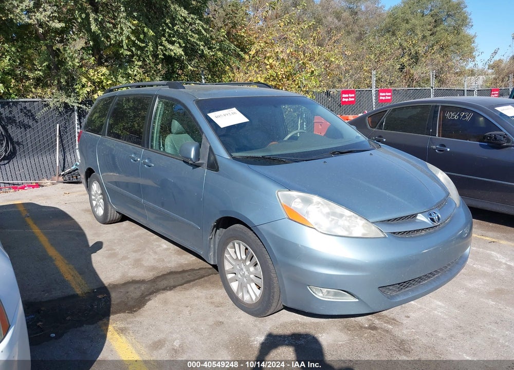 2008 TOYOTA SIENNA XLE VIN: 5TDZK22C48S170214