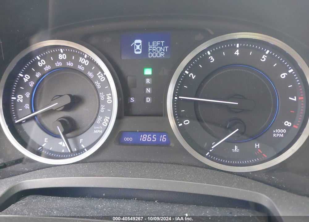2013 LEXUS IS 250 VIN: JTHCF5C26D5062922