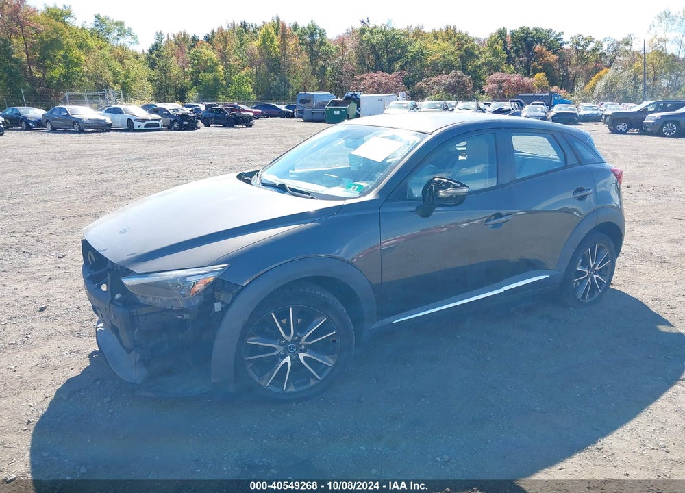 2016 MAZDA CX-3 GRAND TOURING VIN: JM1DKBD78G0105443