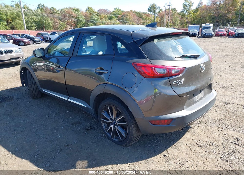 2016 MAZDA CX-3 GRAND TOURING VIN: JM1DKBD78G0105443