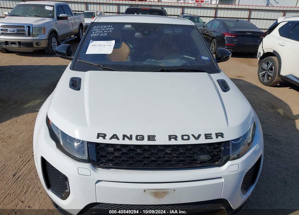 2018 LAND ROVER RANGE ROVER EVOQUE HSE DYNAMIC VIN: SALVD2SX1JH296156